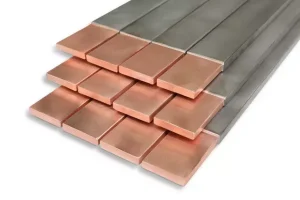 Titanium Clad Copper, Titanium-Copper Clad, Ti-Cu Clad Material, Clad Metal Titanium Copper 