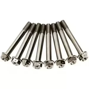 Custom GR5 Titanium Hex Flange Bolt M6 M8 M10 – DIN6921 Racing Bolts for Bike & Motorcycle 