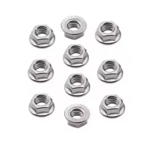 Titanium Alloy Gr5 Pro Hex Nuts & Bolts – M4 M5 M6 M8 DIN934 Titanium Screws Fastener for Industrial & Racing 