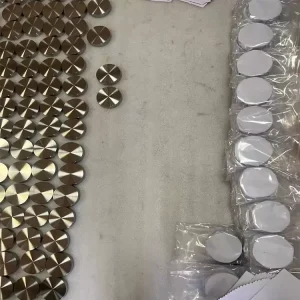 Factory Customized Cutting Eli Titanium Teeth Tray Gr2 Gr5 Eli Titanium Block/Titanium Disc Dental Milling Material 
