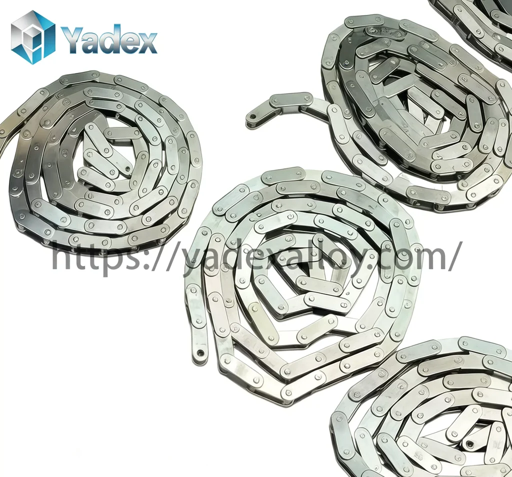 Factory Roller Chain Supplier High Quality Titanium Types of Chain Industrial for Transmission for Motorcycle 
